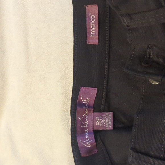 Sz 6: Gloria Vanderbilt Straight leg pants - Picture 5 of 8